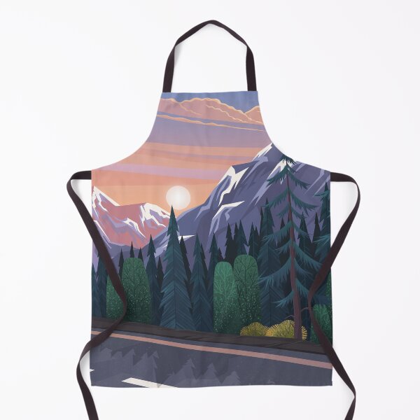 Item preview, Road Leading Natural Mountain Landscape designed and sold by JTS STORE.