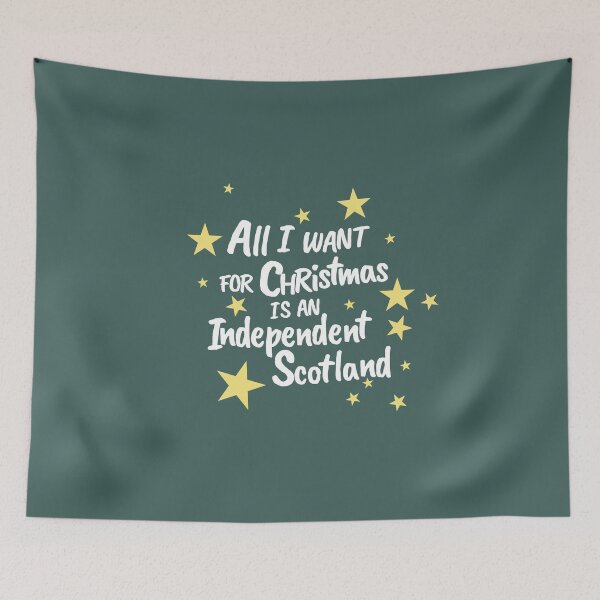 Item preview, All I want for Christmas is an Independent Scotland designed and sold by oneredwine.