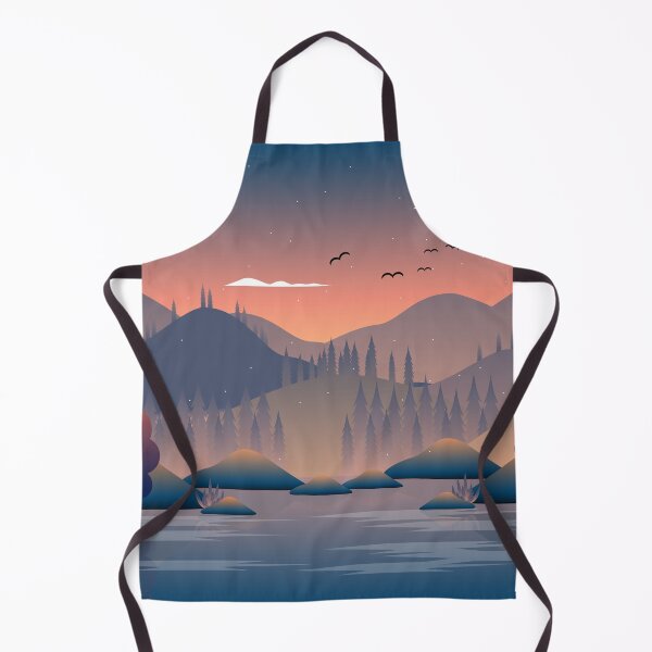 Item preview, Scenery Autumn Forest With Mountain Landscape designed and sold by JTS STORE.