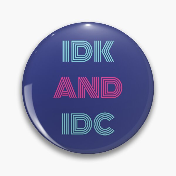 Item preview, IDK and IDC designed and sold by jamsantos.