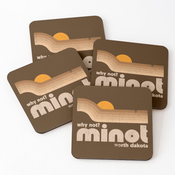 Item preview, Why Not? Minot, North Dakota Retro Travel designed and sold by ourkid.