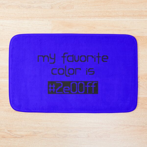 Item preview, My Favorite Color Is #2e00ff designed and sold by rin3d .