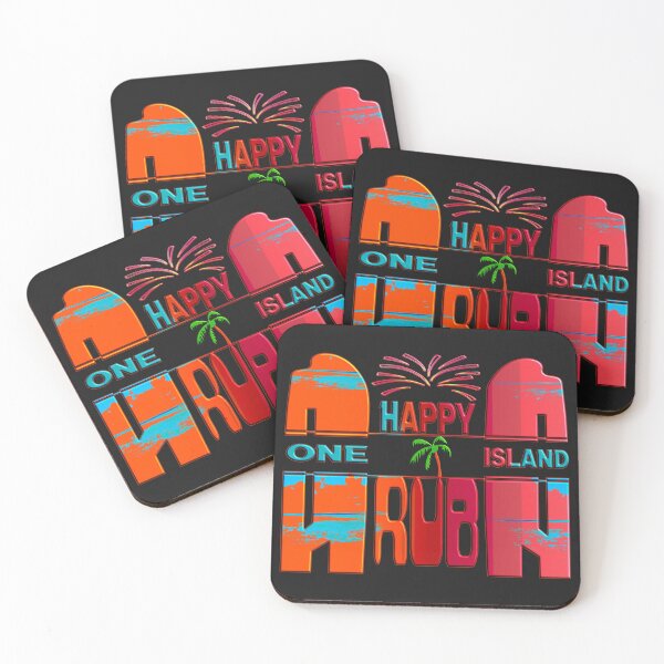 Item preview, ARUBA - ONE HAPPY ISLAND - SUNSHINE ISLAND designed and sold by Ralek.