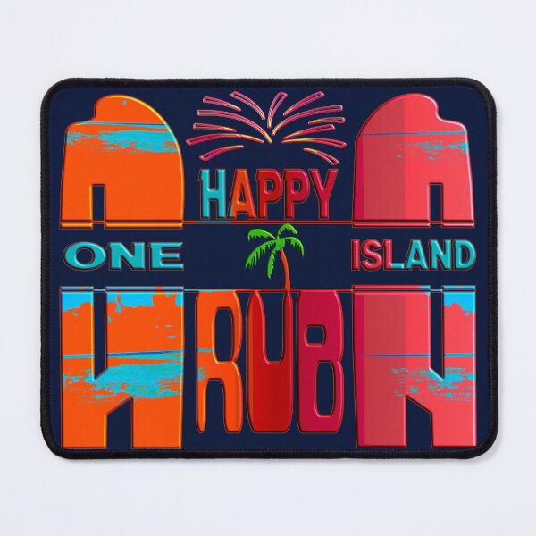 Item preview, ARUBA - ONE HAPPY ISLAND - SUNSHINE ISLAND designed and sold by Ralek.