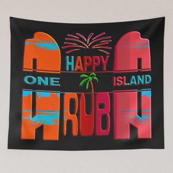 Item preview, ARUBA - ONE HAPPY ISLAND - SUNSHINE ISLAND designed and sold by Ralek.