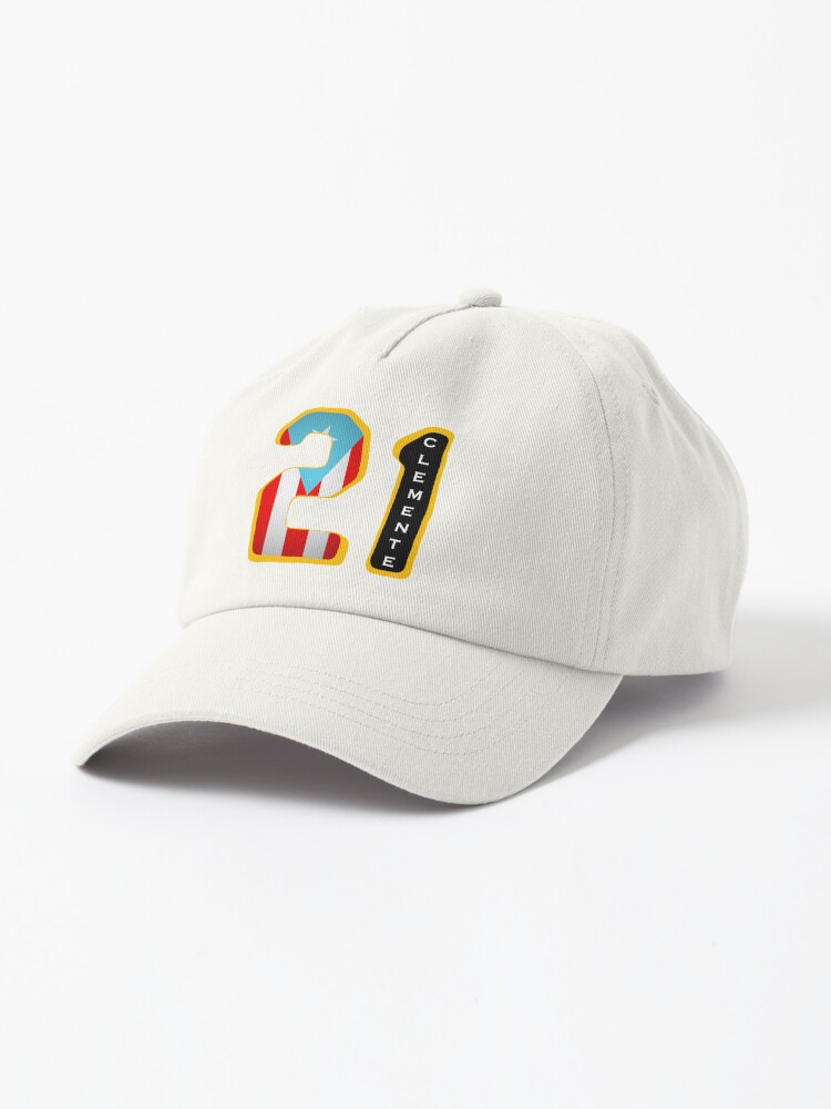 Roberto Clemente 21 Pr Flag Baseball Cap Mens Hats And Caps