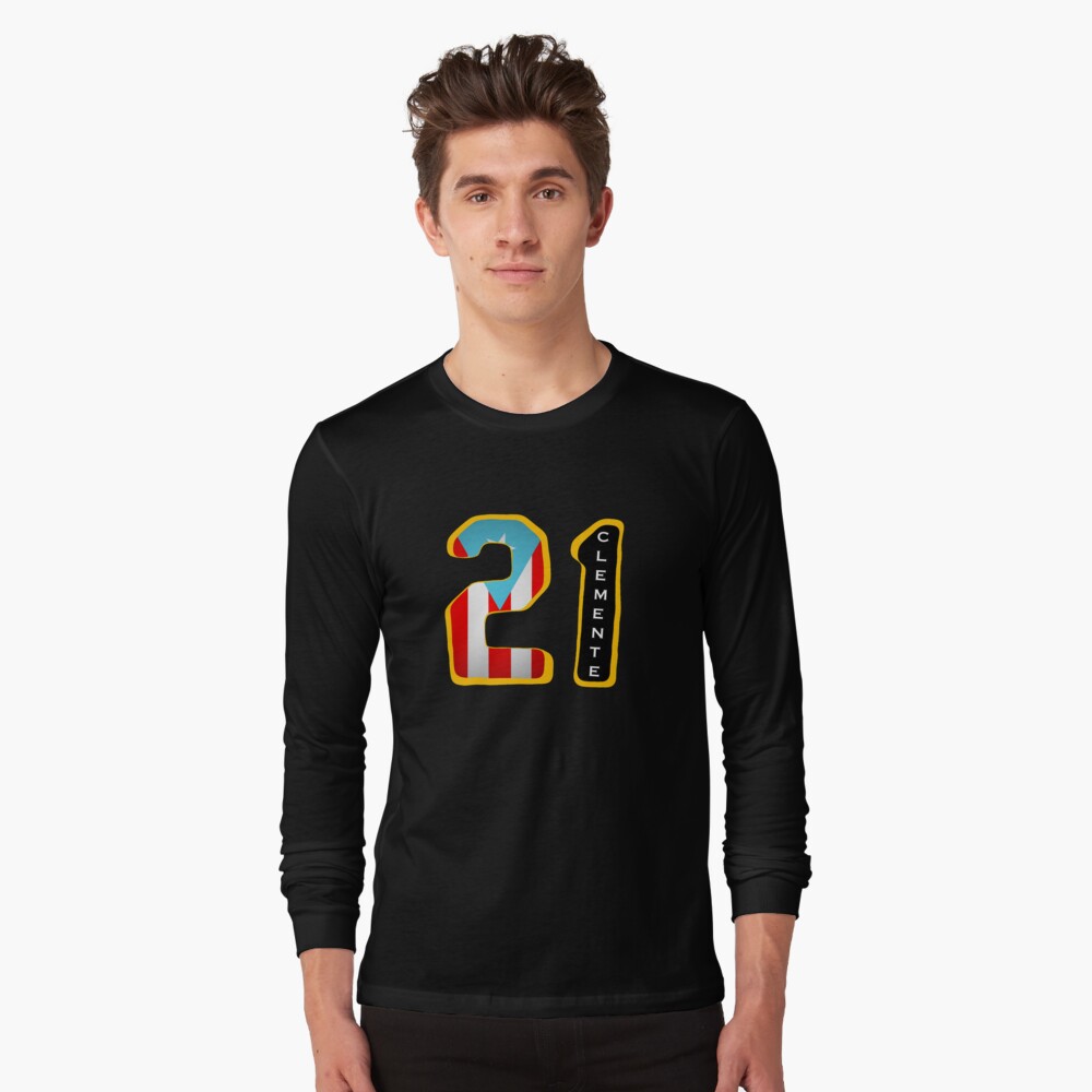 Roberto Clemente 21 PR Flag Essential T-Shirt for Sale by