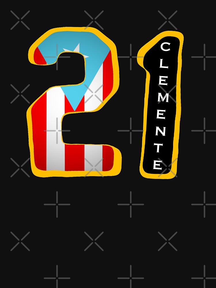 Roberto Clemente 21 PR Flag Essential T-Shirt for Sale by