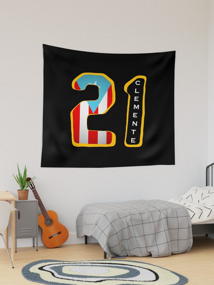 Roberto Clemente 21 PR Flag Kids T-Shirt for Sale by SoLunAgua