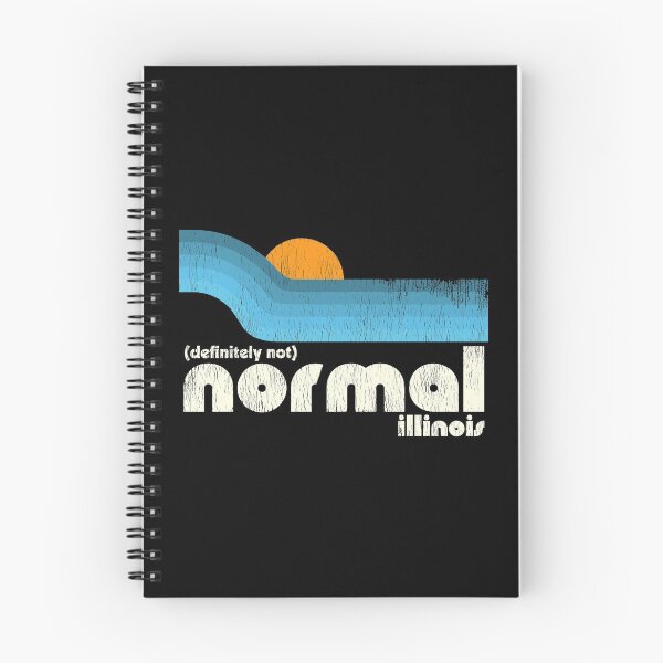 Item preview, (Definitely Not) Normal, Illinois Retro Travel designed and sold by ourkid.