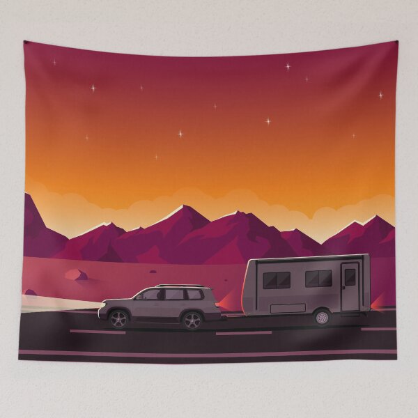 Item preview, Road With Mountain Landscape Background designed and sold by JTS STORE.