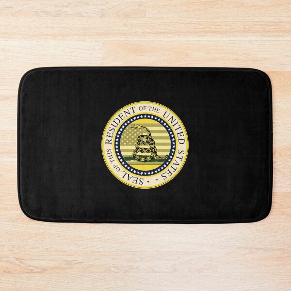 Item preview, RESIDENT OF THE UNITED STATES "Don't Tread On Me" / GADSDEN FLAG Freedom Libertarian Fan designed and sold by massiveink.