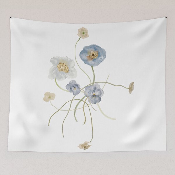 Item preview, Wildflowers Minimalist Watercolor Floral designed and sold by meggydesigns.
