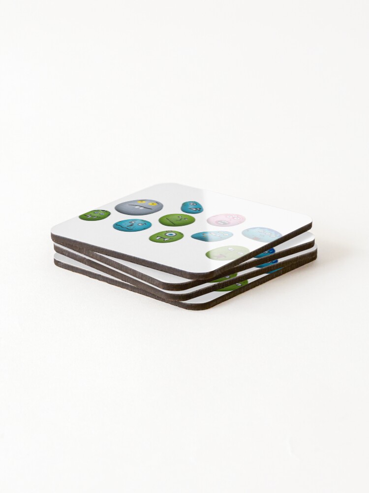 Thumbnail 4 of 5, Coasters (Set of 4), Painted Rocks designed and sold by TWFASHION.