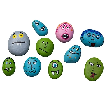 Artwork thumbnail, Painted Rocks by TWFASHION