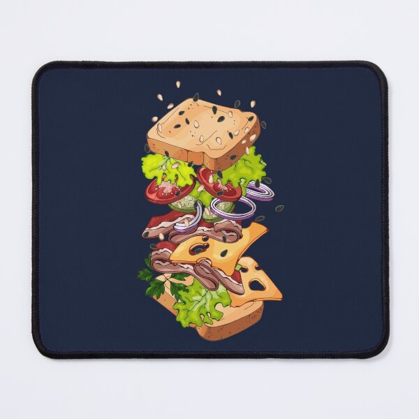 Item preview, Deconstructed 7 Layer Cheesy Bacon Sandwich designed and sold by Alicia Chee.
