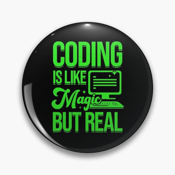Item preview, Coding Is Like Magic But Real Programmer Gift designed and sold by Marcid95.
