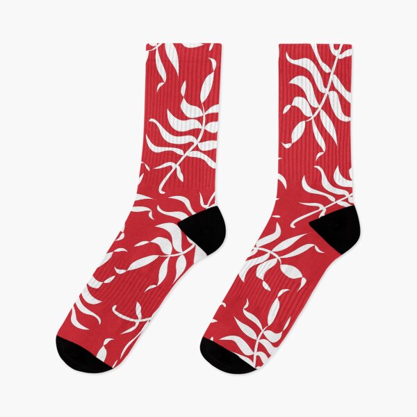 Item preview, Elegant red leaf pattern designed and sold by kelnan.