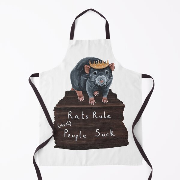Item preview, Rats Rule (Most) People Suck designed and sold by WolfySilver.