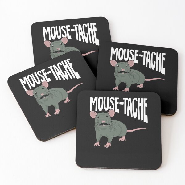 Item preview, Mouse-tache Fancy Mouse Pet Animal Lover Gift designed and sold by Marcid95.