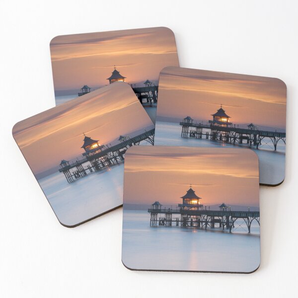 Item preview, Clevedon Pier Sunset designed and sold by Carolyn Eaton.