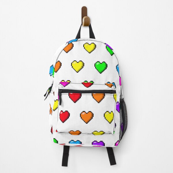 Item preview, GAY PRIDE PIXEL HEART PATTERN designed and sold by MysticPotato.