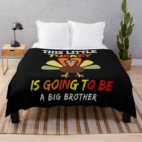 Item preview, This little turkey is going to be a big brother designed and sold by illustrapho.
