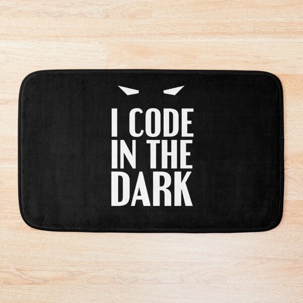 Item preview, I Code in the Dark, funny coding gift, Programming Humor designed and sold by LostTraveller.