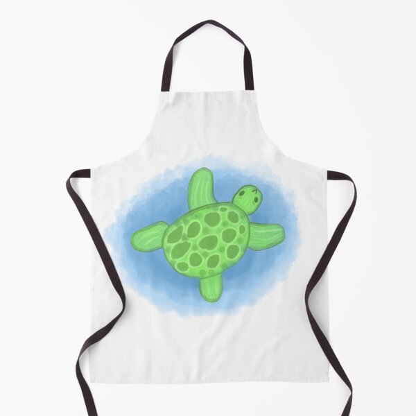 Item preview, Happy Sea Turtle Illustration designed and sold by kelnan.