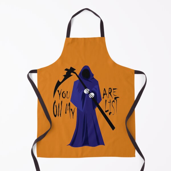Item preview, Your Are On My List, Grim Reaper and Bloody Halloween designed and sold by DAFIN.