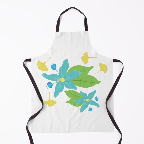 Item preview, Blue Flower and Yellow Leaf designed and sold by kelnan.