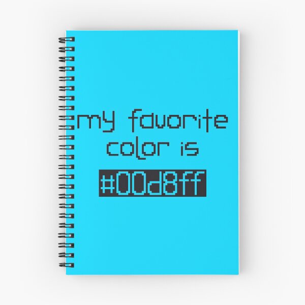 Item preview, My Favorite Color Is #00d8ff designed and sold by rin3d .