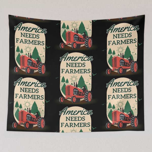 Item preview, America Needs Farmers designed and sold by i-longmanshop.