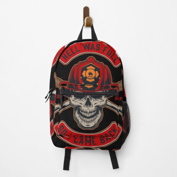 Item preview, Hell Was Full So I Came Back Firefighter designed and sold by Vector Scout Lab.