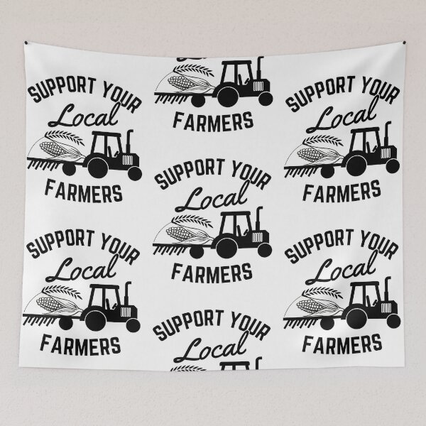 Item preview, Support Your Local Farmers designed and sold by i-longmanshop.