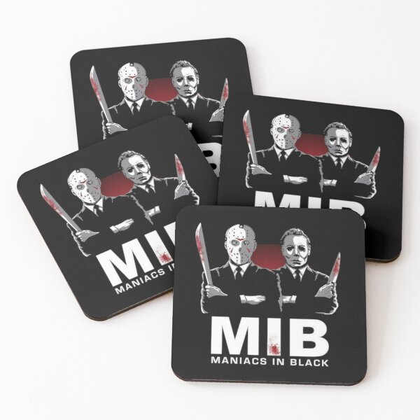Item preview, MIB maniacs in black illustration designed and sold by Sovik Goswami.