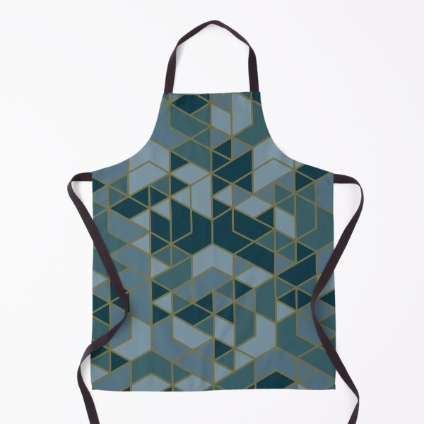 Item preview, Abstract geometric emerald pattern designed and sold by urban-color.