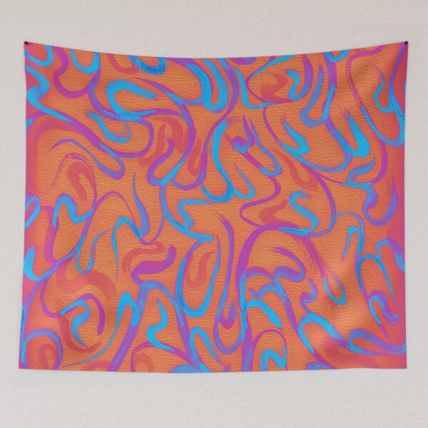 Item preview, Heatwave abstract digital painting designed and sold by Artystico  ⭐⭐⭐⭐⭐.