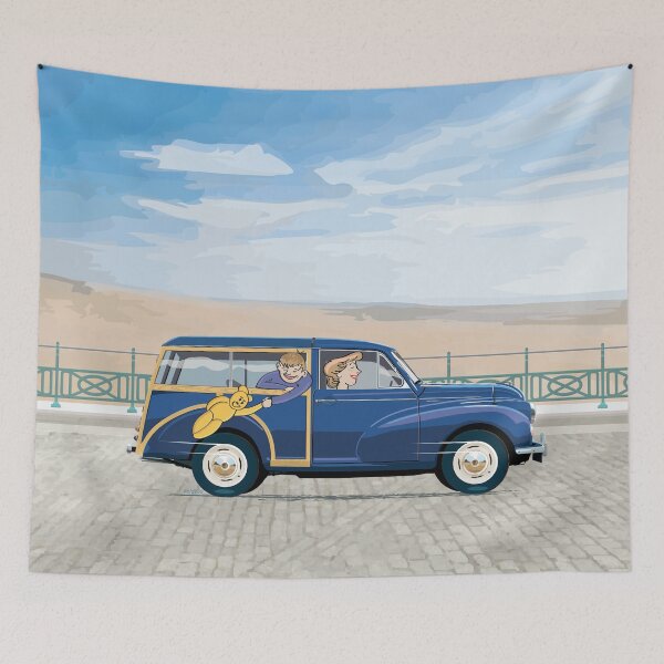 Item preview, Trafalgar Blue Morris Minor Traveller  designed and sold by Bigs66.