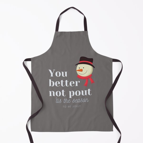 Item preview, You better not pout. It is the season to be jolly. designed and sold by JockArts.