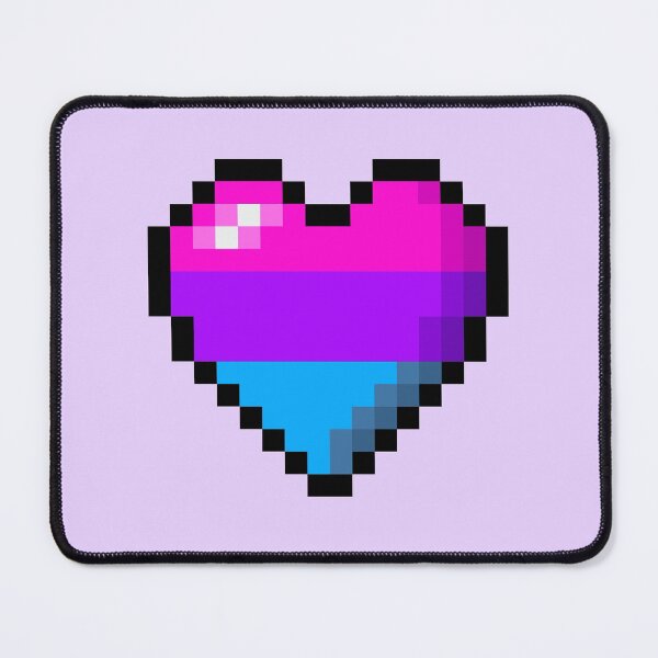 Item preview, PIXEL BISEXUAL HEART designed and sold by MysticPotato.