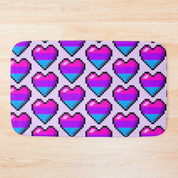 Item preview, PIXEL BISEXUAL HEART designed and sold by MysticPotato.