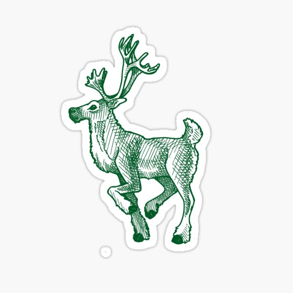 Reindeer Sticker