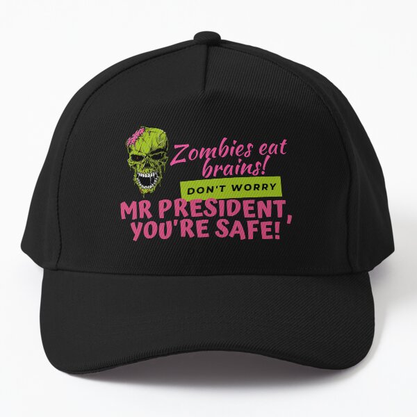 Item preview, Zombies Eat Brains, but dont worry Mr President - youre safe! Funny Anti Joe Biden design! designed and sold by HROC.