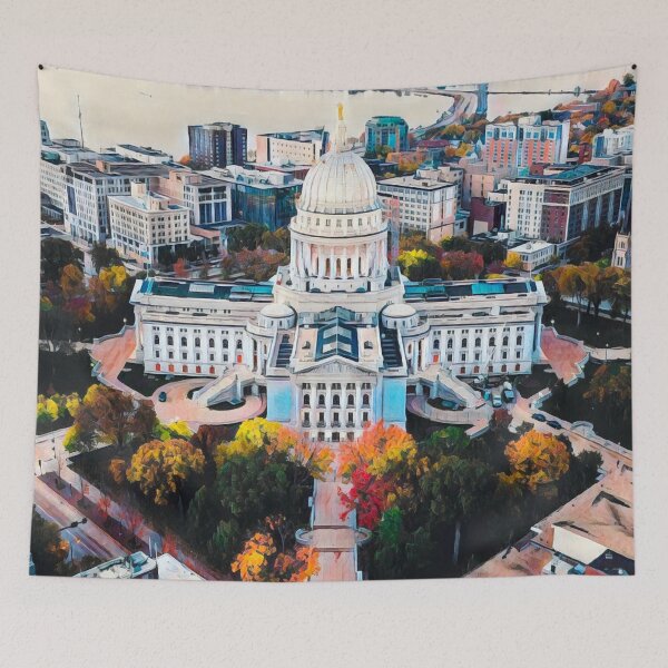 Item preview, Madison Wisconsin designed and sold by Sofia-Draws.