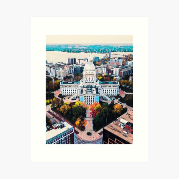 Item preview, Madison Wisconsin designed and sold by Sofia-Draws.