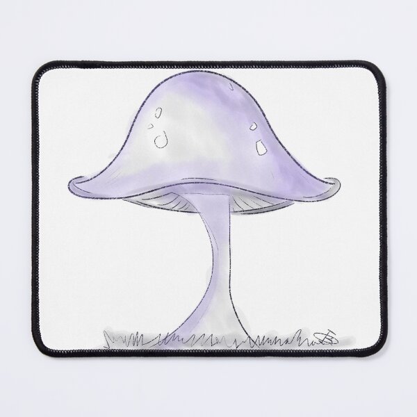 Item preview, gray mushroom designed and sold by BusInACan.