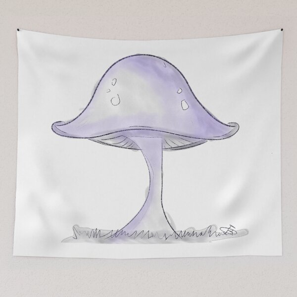 Item preview, gray mushroom designed and sold by BusInACan.