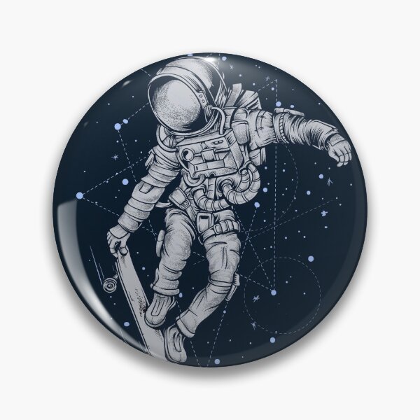 Item preview, Skate Astronaut Space Planets Astronomy Nasa designed and sold by delroy66.
