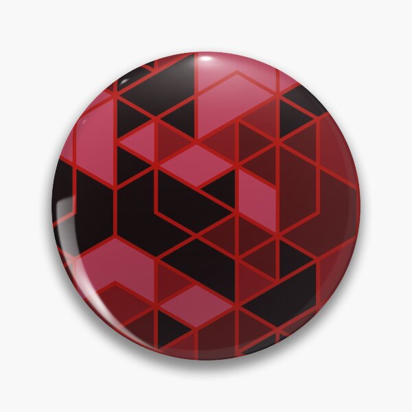 Item preview, Abstract geometric red pattern designed and sold by urban-color.